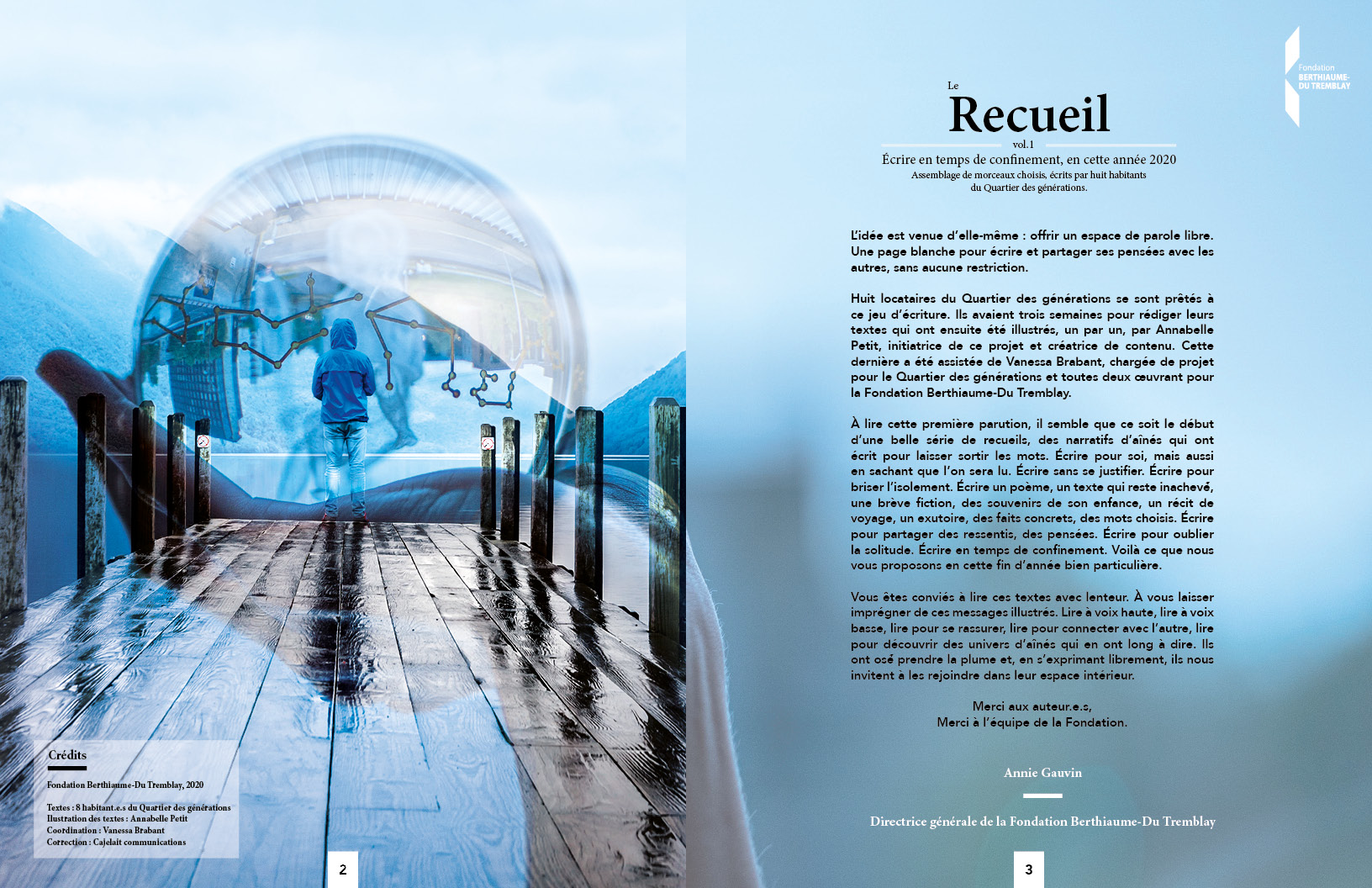 Le Recueil (vol.1) : La Fondation Berthiaume du Tremblay vous offre un cadeau!